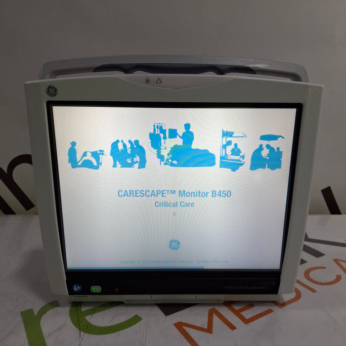 GE Healthcare GE Healthcare Carescape B450 Critical Care Patient Monitor Patient Monitors reLink Medical
