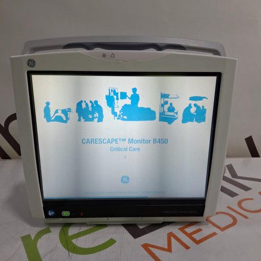 GE Healthcare GE Healthcare Carescape B450 Critical Care Patient Monitor Patient Monitors reLink Medical