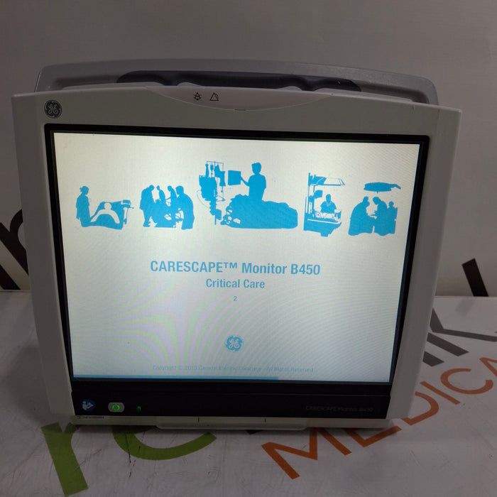 GE Healthcare GE Healthcare Carescape B450 Critical Care Patient Monitor Patient Monitors reLink Medical