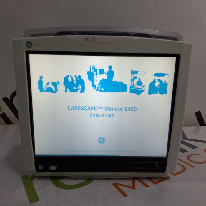 GE Healthcare GE Healthcare Carescape B450 Critical Care Patient Monitor Patient Monitors reLink Medical