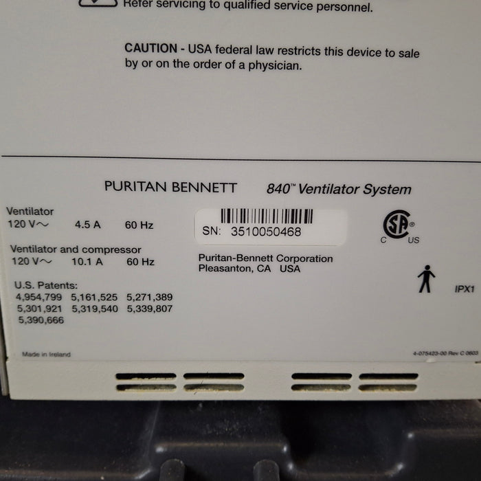 Puritan Bennett Puritan Bennett 840 Ventilator Respiratory reLink Medical