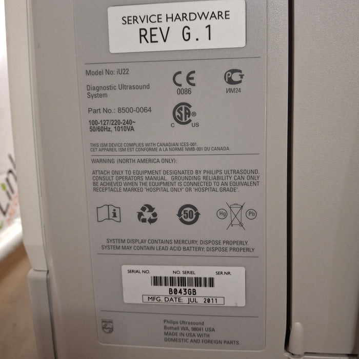 Philips Philips IU22 Ultrasound Ultrasound reLink Medical