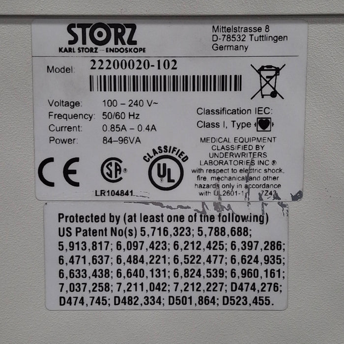 Karl Storz Image 1 222000 20 Camera Control Unit