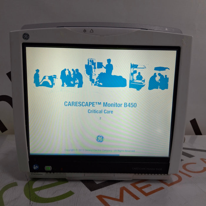 GE Healthcare GE Healthcare Carescape B450 Critical Care Patient Monitor Patient Monitors reLink Medical