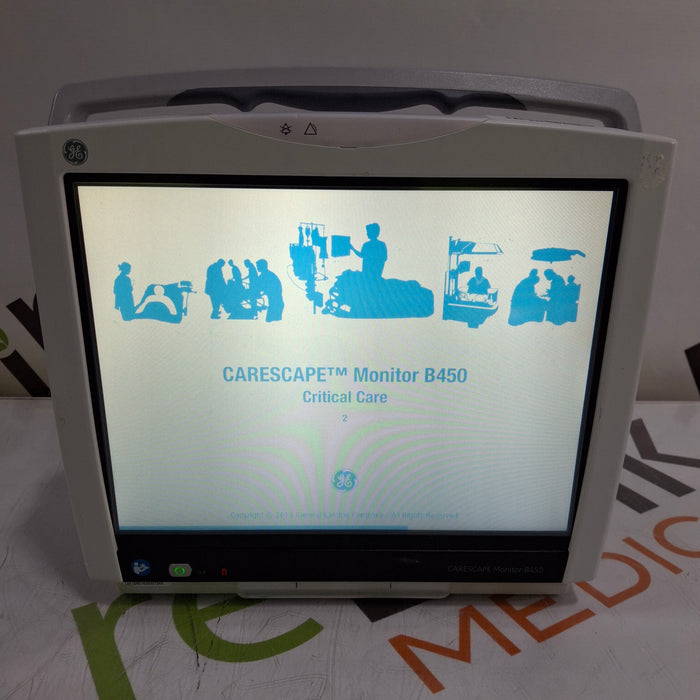 GE Healthcare GE Healthcare Carescape B450 Critical Care Patient Monitor Patient Monitors reLink Medical