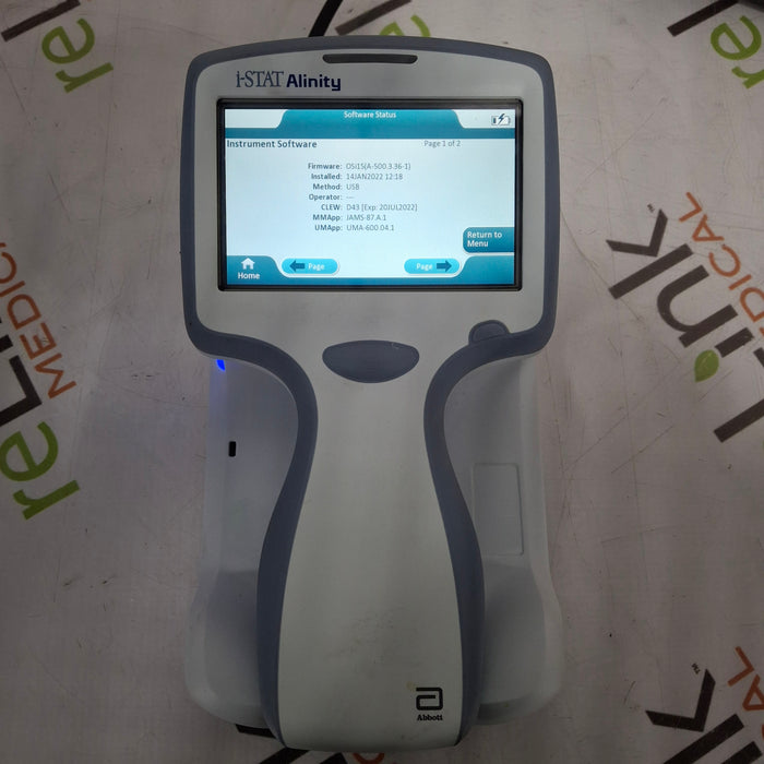 Abbott i-Stat Alinity Portable Blood Analyzer