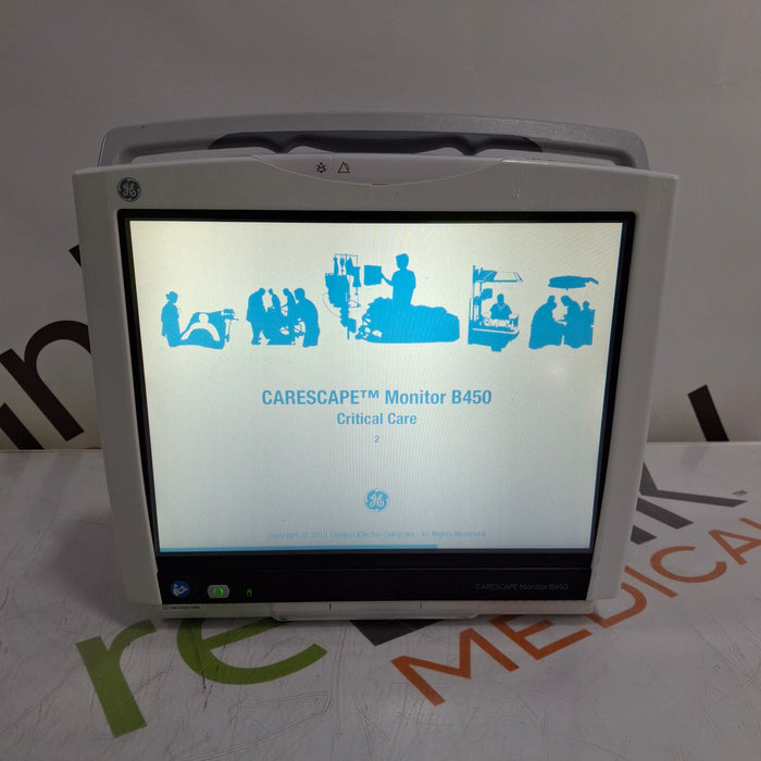 GE Healthcare GE Healthcare Carescape B450 Critical Care Patient Monitor Patient Monitors reLink Medical