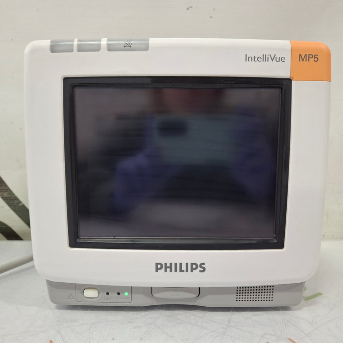 Philips Intellivue MP5 - ECG, Fast SpO2, NIBP Patient Monitor