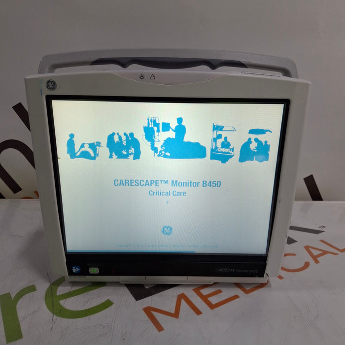GE Healthcare GE Healthcare Carescape B450 Critical Care Patient Monitor Patient Monitors reLink Medical