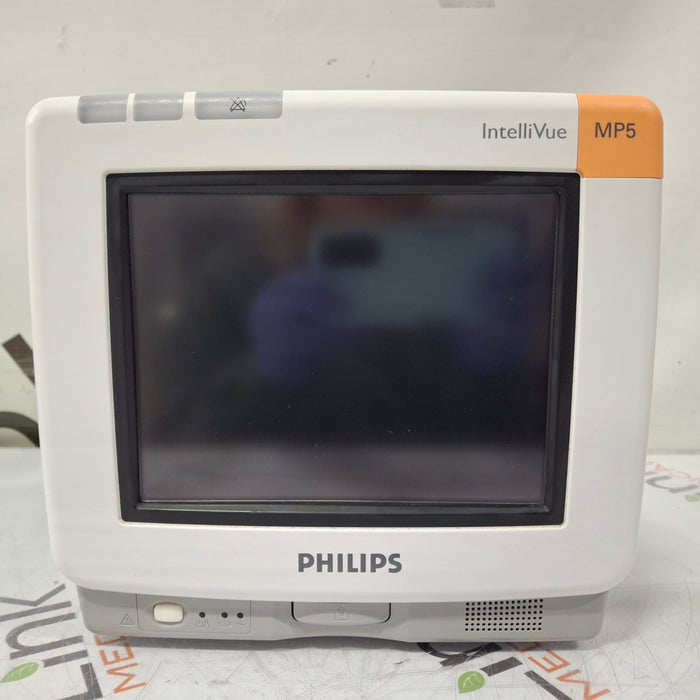 Philips Intellivue MP5 - ECG, Fast SpO2, NIBP Patient Monitor