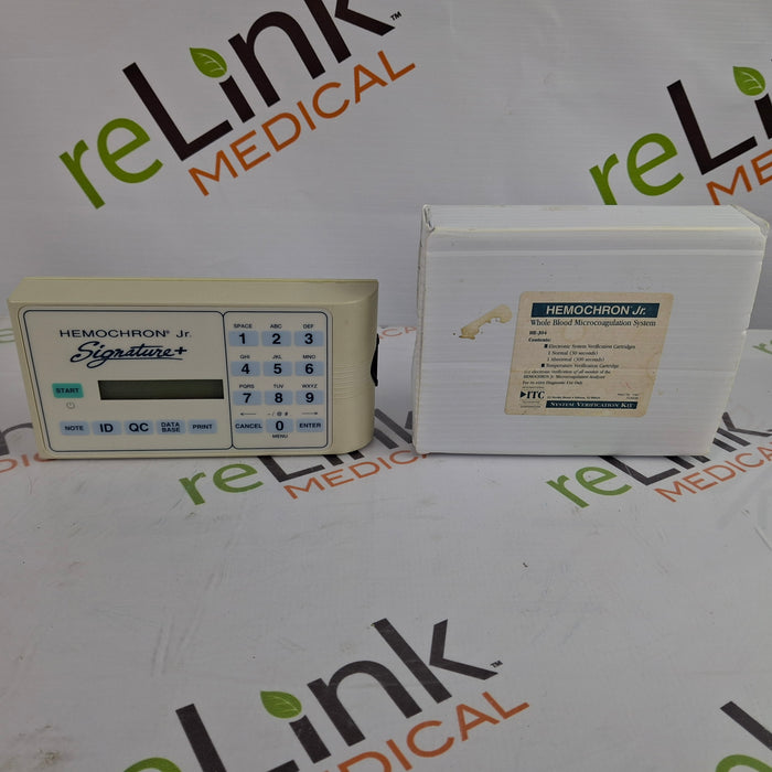 ITC / International Technidyne Corp ITC / International Technidyne Corp Hemochron Jr. Signature+ Microcoagulation Sy Clinical Lab reLink Medical