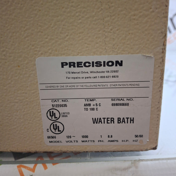 Precision Precision Water Bath Water Bath Research Lab reLink Medical