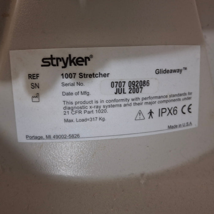 Stryker Stryker 1007 Stretcher Beds & Stretchers reLink Medical