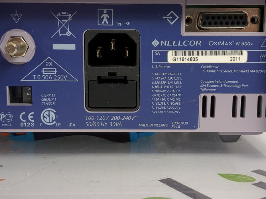 Nellcor Nellcor OxiMax N-600x Pulse Oximeter Patient Monitors reLink Medical