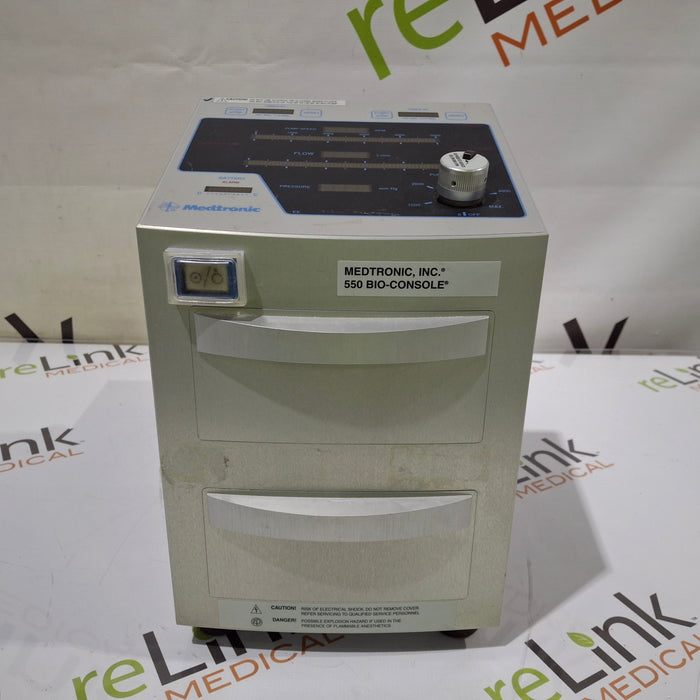 Medtronic 550 Bio Console Extracorporeal Blood Pump Controller
