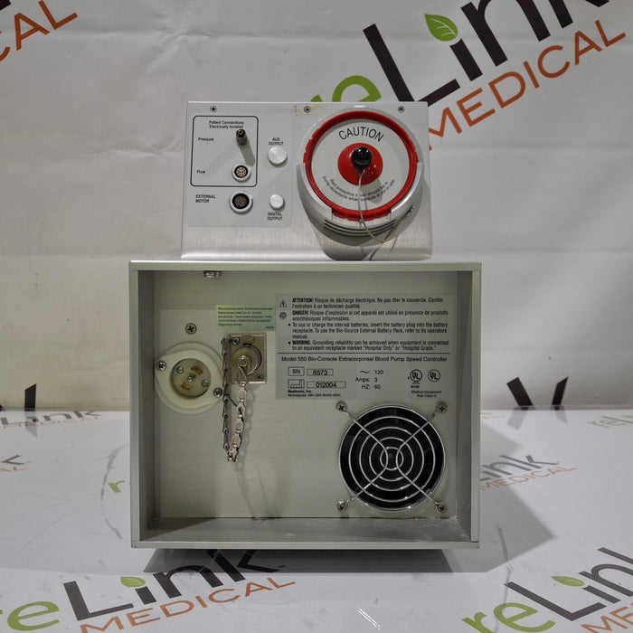 Medtronic 550 Bio Console Extracorporeal Blood Pump Controller