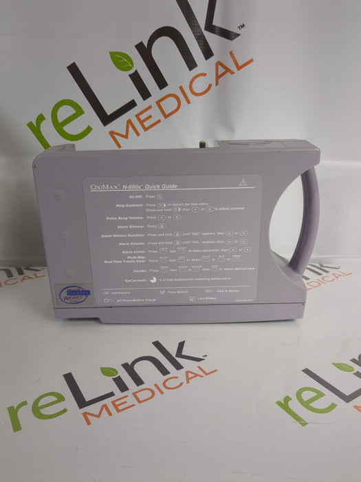 Nellcor Nellcor OxiMax N-600x Pulse Oximeter Patient Monitors reLink Medical