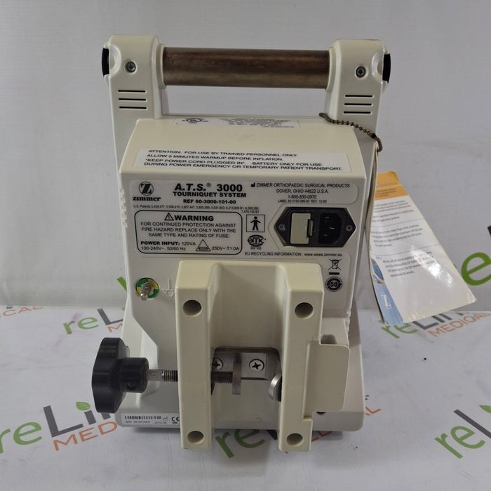 Zimmer Zimmer ATS 3000 Automatic Tourniquet System Surgical Equipment reLink Medical