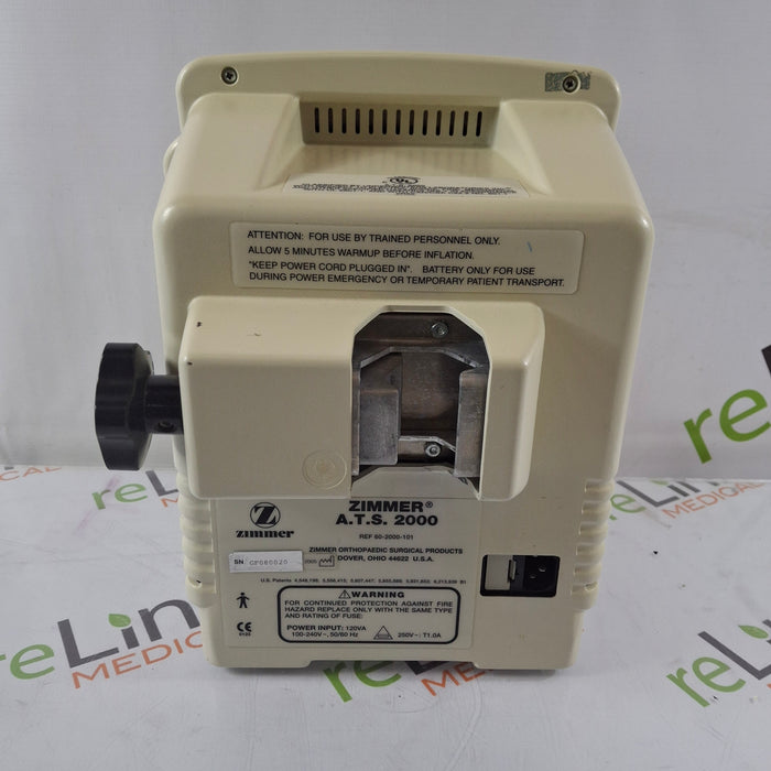Zimmer Zimmer ATS 2000 Automatic Tourniquet System Surgical Equipment reLink Medical