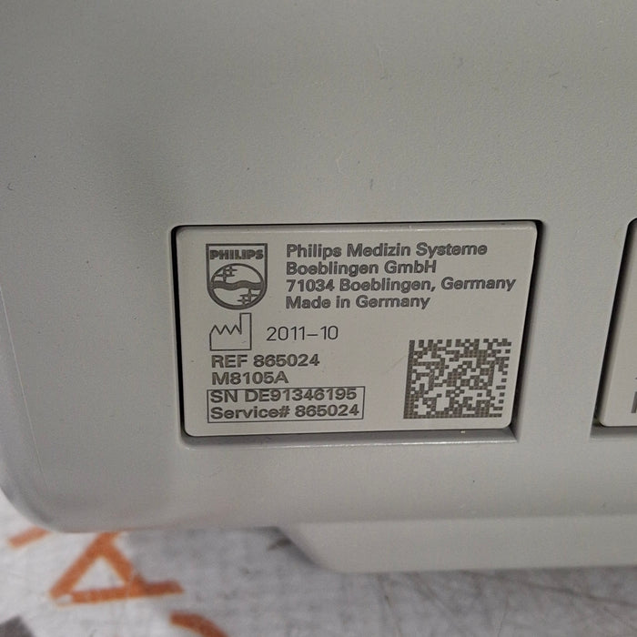 Philips Intellivue MP5 - ECG, Fast SpO2, NIBP Patient Monitor