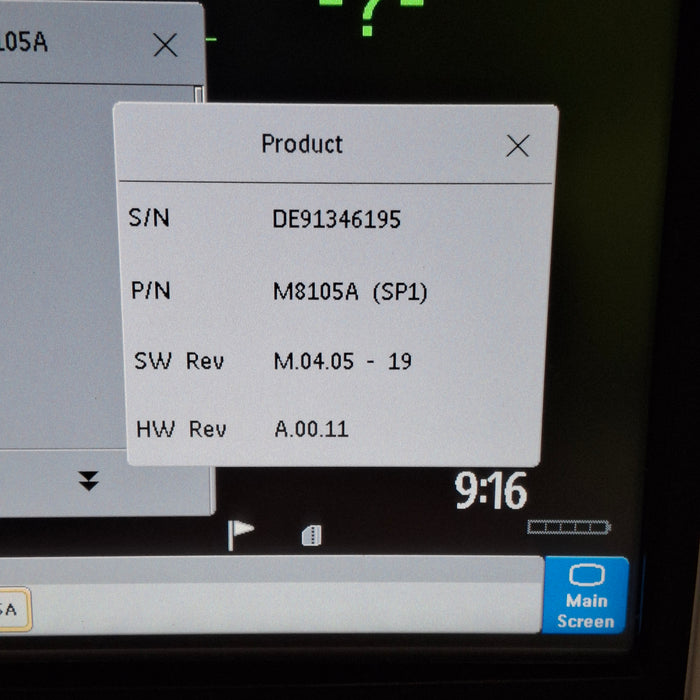 Philips Intellivue MP5 - ECG, Fast SpO2, NIBP Patient Monitor