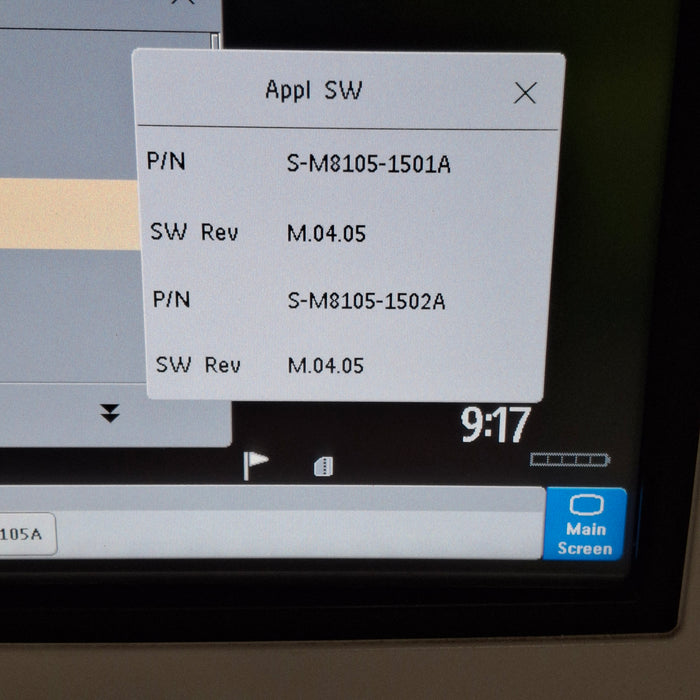 Philips Intellivue MP5 - ECG, Fast SpO2, NIBP Patient Monitor