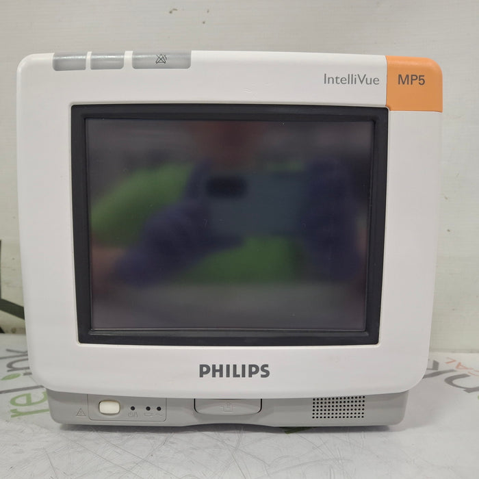 Philips Intellivue MP5 - ECG, Fast SpO2, NIBP Patient Monitor