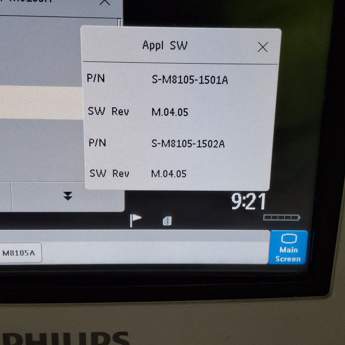 Philips Intellivue MP5 - ECG, Fast SpO2, NIBP Patient Monitor