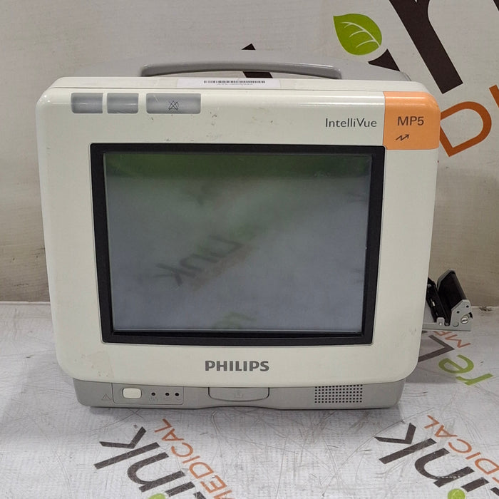 Philips Intellivue MP5 - ECG, Fast SpO2, NIBP Patient Monitor