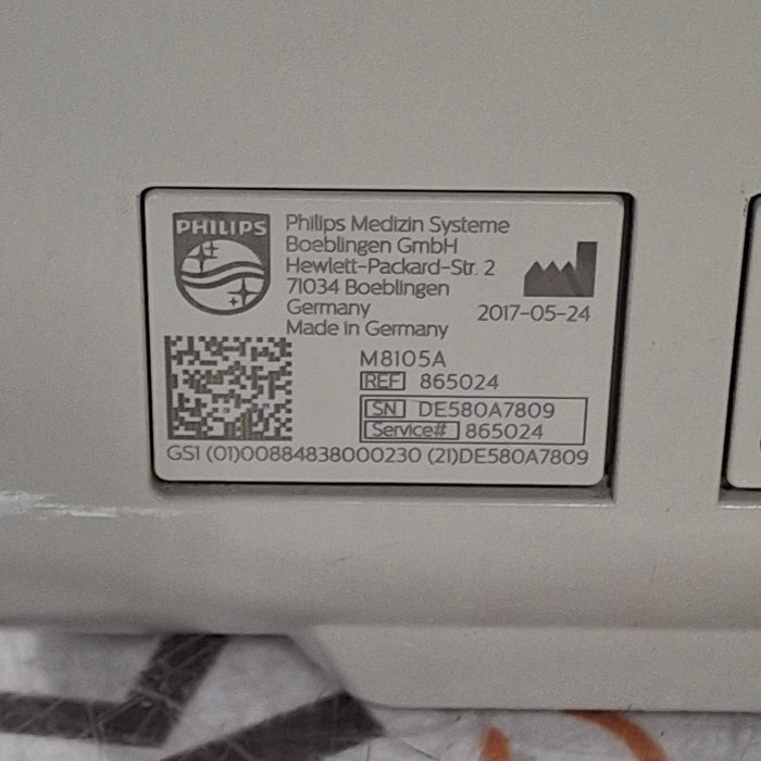 Philips Intellivue MP5 - ECG, Fast SpO2, NIBP Patient Monitor