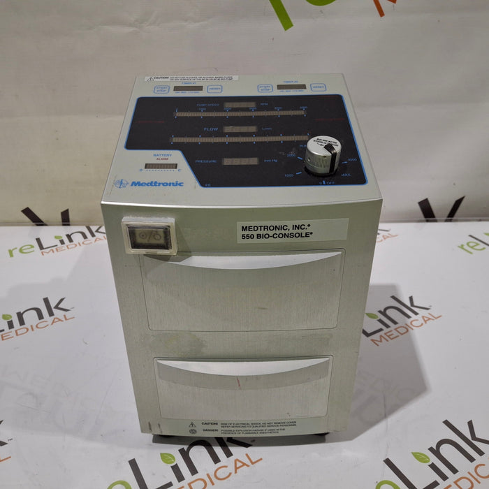 Medtronic 550 Bio Console Extracorporeal Blood Pump Controller