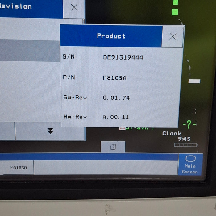 Philips Intellivue MP5 - ECG, Fast SpO2, NIBP Patient Monitor