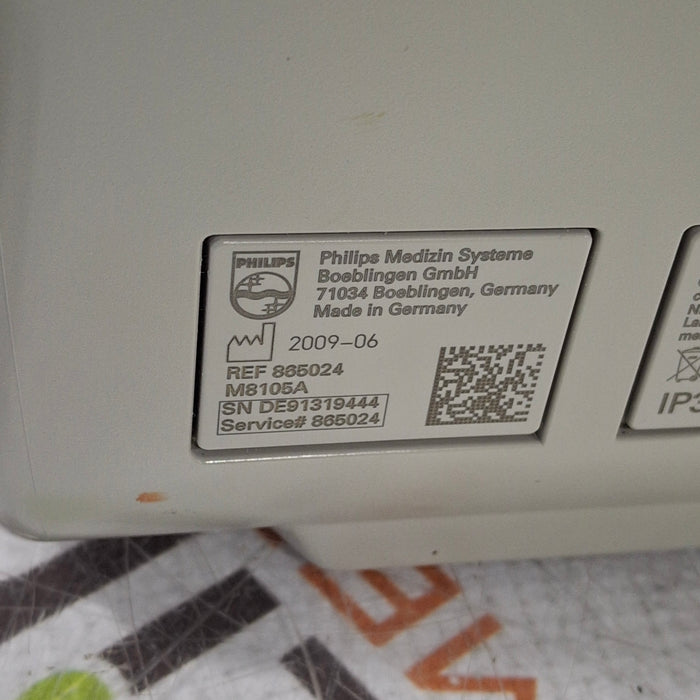 Philips Intellivue MP5 - ECG, Fast SpO2, NIBP Patient Monitor