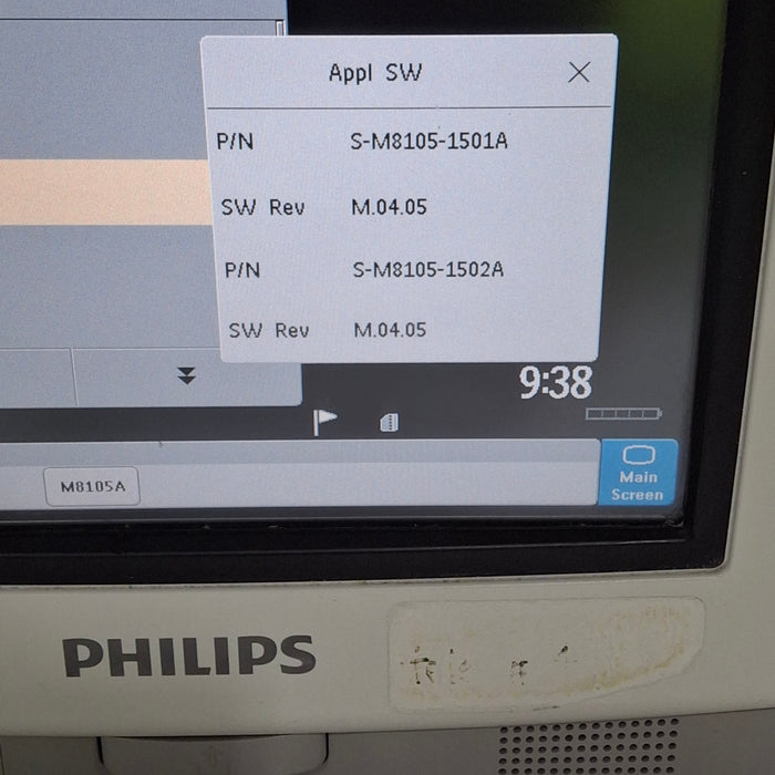 Philips IntelliVue MP5 SpO2, ECG, NIBP, IBP, Temp, CO2 Patient Monitor