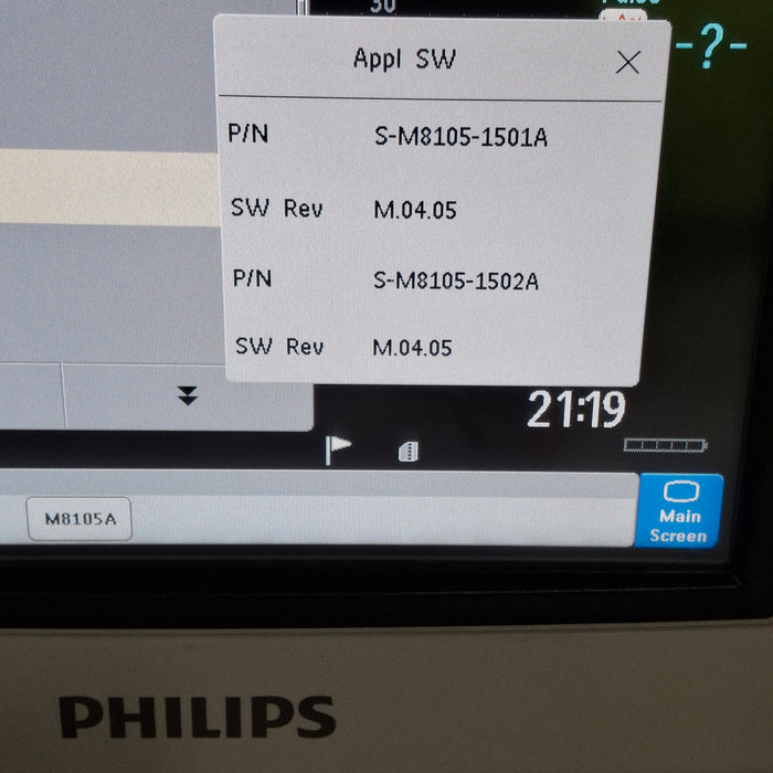 Philips Intellivue MP5 - ECG, Fast SpO2, NIBP Patient Monitor