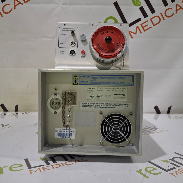 Medtronic 550 Bio Console Extracorporeal Blood Pump Controller
