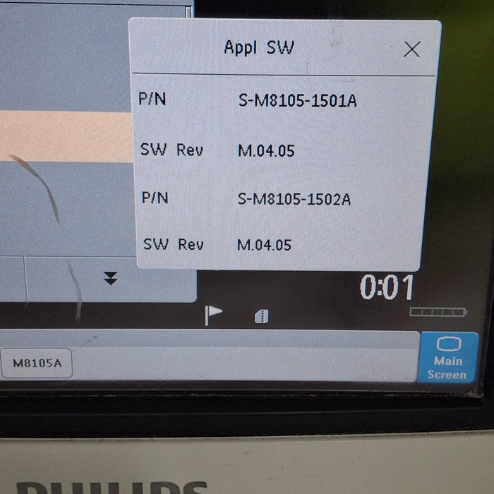 Philips Intellivue MP5 - ECG, Fast SpO2, NIBP Patient Monitor