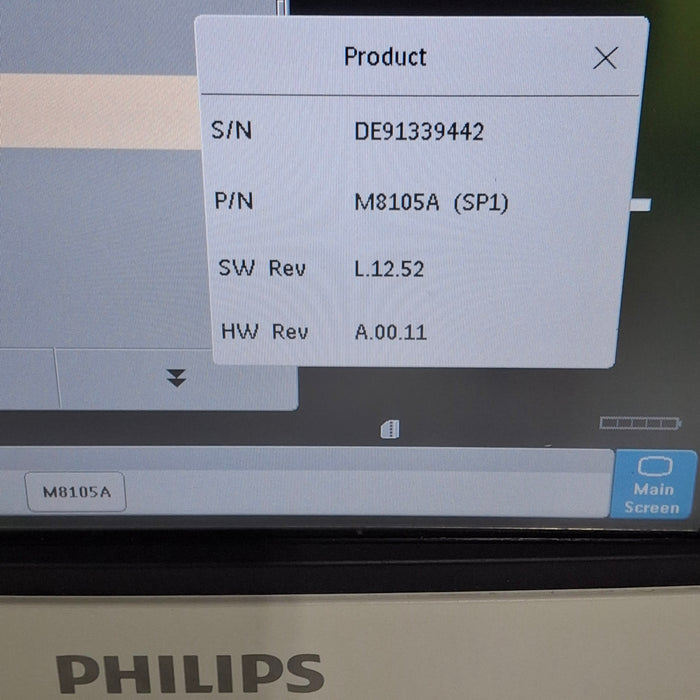 Philips IntelliVue MP5 SpO2, ECG, NIBP, IBP, Temp, CO2 Patient Monitor