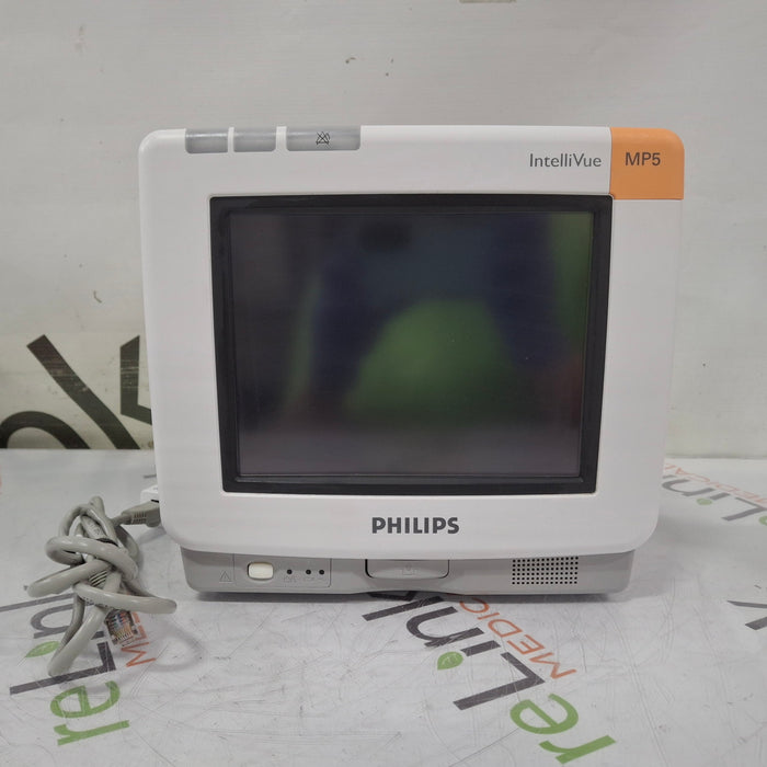 Philips Intellivue MP5 - ECG, Fast SpO2, NIBP Patient Monitor