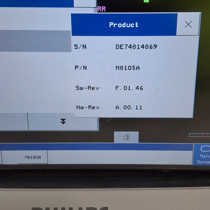 Philips Intellivue MP5 - ECG, Fast SpO2, NIBP Patient Monitor