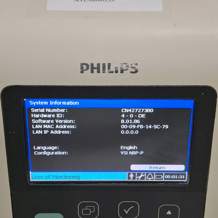 Philips SureSigns VSi Vital Signs Monitor