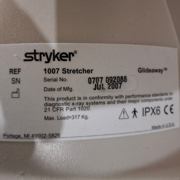 Stryker Stryker 1007 Stretcher Beds & Stretchers reLink Medical