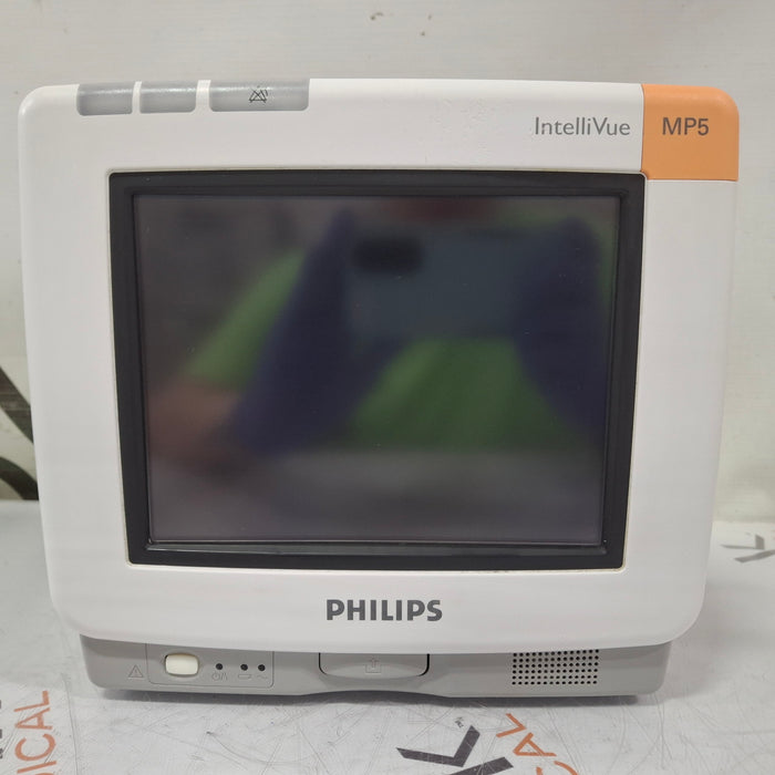 Philips Intellivue MP5 - ECG, Fast SpO2, NIBP Patient Monitor