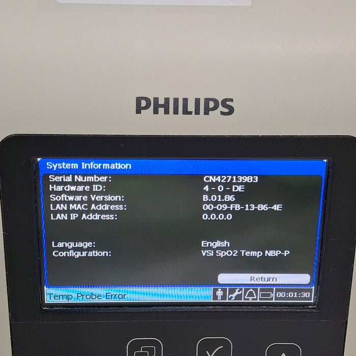 Philips SureSigns VSi Vital Signs Monitor