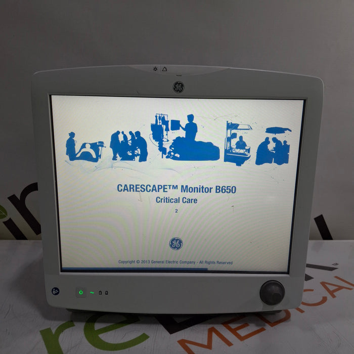 GE Healthcare Carescape B650 Patient Monitor