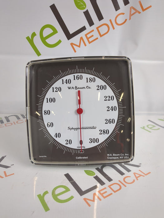 WA BAUM WA BAUM Sphygmomanometer Blood Pressure Monitor Diagnostic Exam Equipment reLink Medical
