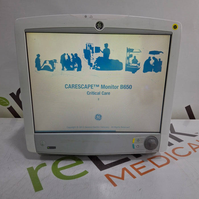 GE Healthcare Carescape B650 Patient Monitor