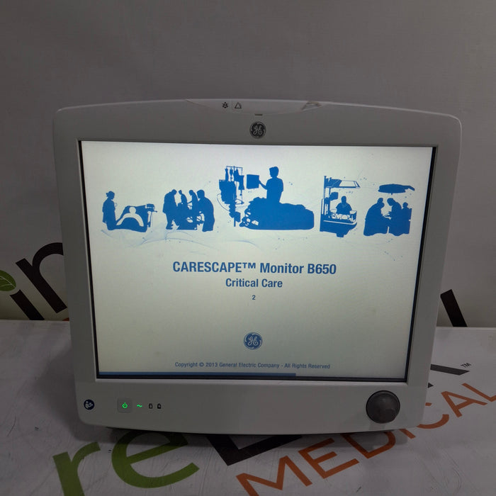 GE Healthcare Carescape B650 Patient Monitor