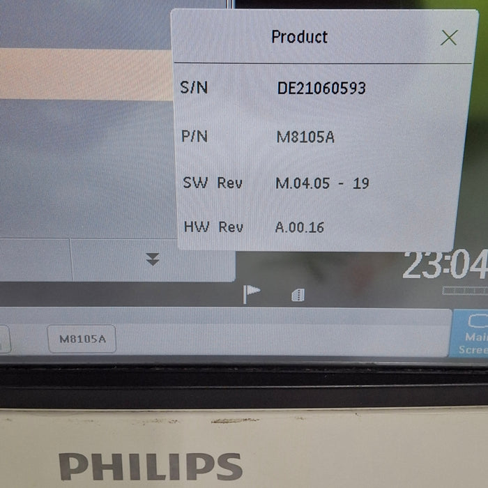 Philips Intellivue MP5 - ECG, Fast SpO2, NIBP Patient Monitor