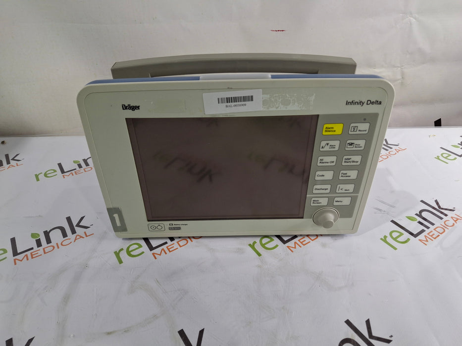 Draeger Medical Infinity Delta Patient Monitor